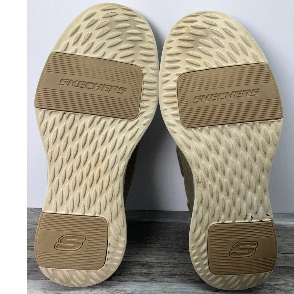 Skechers Mens Classic Fit  Boat Shoes Air Cooled Memory Foam 65896 Size 10.5